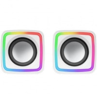 MARS GAMING Altavoces MSCUBE Premium 8W White