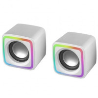 MARS GAMING Altavoces MSCUBE Premium 8W White