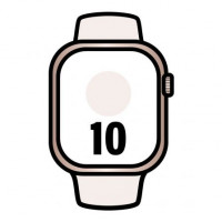 Apple Watch Series 10/ GPS/ Cellular/ 42mm/ Caja de Aluminio Oro Rosa /...