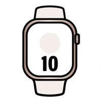 Apple Watch Series 10/ GPS/ Cellular/ 46mm/Caja de Aluminio Oro Rosa /...