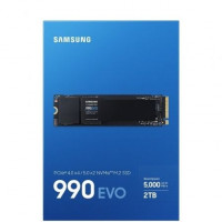 Samsung 990 Evo SSD 2TB PCIe 4.0x4 5.0x2 NVMe 2.0