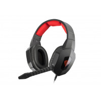 Auriculares Gaming con Micrófono Génesis Argón 400/ Jack 3.5/ Rojos
