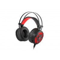 Auriculares Gaming con Micrófono Genesis Neón 360/ Rojo