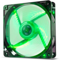 VENTILADOR 120X120 NOX COOLFAN 120 LED VERDE