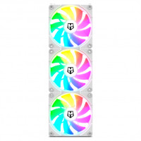 VENTILADOR 120X120 NOX EASY LINK WHITE PACK 3 UD
