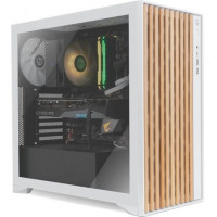 Nox Semitorre HUMMER ELEMENT madera blanco Type-C