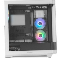 NOX Semitorre HUMMER ETHER Cristal Curvo Negro&Bla