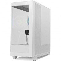NOX Semitorre HUMMER ETHER  Cristal Curvo Blanco