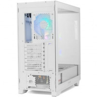 NOX Semitorre HUMMER ETHER  Cristal Curvo Blanco