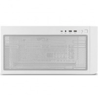NOX Semitorre HUMMER ETHER  Cristal Curvo Blanco