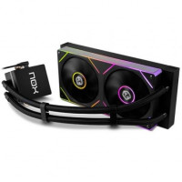 Sistema de Refrigeración Líquida Nox M-240 LCD/ Negro