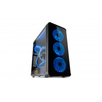 Caixa NOX ATX HUMMER TGX RGB Cristal Tem