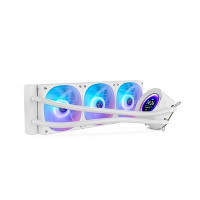 Sistema de Refrigeración Líquida Nox X-360 LCD/ Blanco