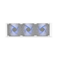 Sistema de Refrigeración Líquida Nox X-360 LCD/ Blanco