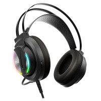 AURICULARESMICRO KROM KAPPA GAMING RGB AURICULARESMICRO KROM KAPPA GAMING RGB 50MM RGB LED microfone FLEXIBLE USB JACK 3.5MM NXKROMKAPPA