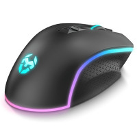 RATON OPTICO KROM KEOS GAMING RGB RATON OPTICO KROM KEOS GAMING RGB 6400DPI RGB RAINBOW 7 BOTONES USB NXKROMKEOS