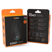 RATON OPTICO KROM KOMET NEGRO