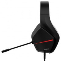 KROM KOPA MOVE AURICULAR GAMNG ESTEREO NEGRO ROJO