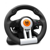 KROM Juego de Volante e pedales K-Wheel Multip.