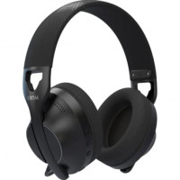 Auriculares Gaming Inalámbricos con Micrófono Krom Phase/ Bluetooth/ Jack 3.5/ USB 2.0/ Negros