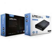 Caixa Disco 3.5 NOX NXLiteHDD35 USB 3.0 SATA Preto