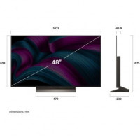 Televisor LG OLED Evo AI C5 OLED48C56LB 48