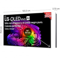 Televisor LG OLED Evo AI G6 OLED55G68LW 55