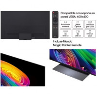 Televisor LG OLED evo AI C6 OLED83C66LB 83