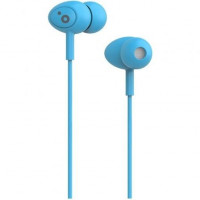 Auriculares Intrauditivos Sunstech Pops con Micrófono Jack 3.5 Azules