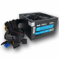 Fonte de alimentação 3GO PS601SX 600W Ventilador 12 cm