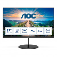 Monitor Profesional AOC Q27V4EA 27 QHD Multimedia Negro