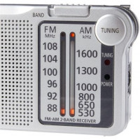 Radio Portátil Panasonic RF-P150/ Plata