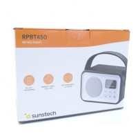 Radio Portátil Sunstech RPBT450 Negra