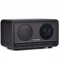 Radio Portátil Sunstech RPBT460/ Negra
