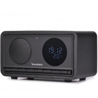 Radio Portátil Sunstech RPBT460/ Negra