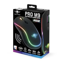 Ratón Gaming Inalámbrico Spirit of Gamer PRO-M9 Batería Recargable Hasta 4200 DPI