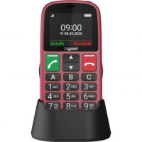 Teléfono Móvil Gigaset GL30 para Personas Mayores/ 4G/ Rojo