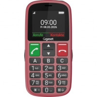 Teléfono Móvil Gigaset GL30 para Personas Mayores/ 4G/ Rojo