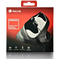 NGS RATON VERTICAL ERGONOMICO Y SILENCIOSO LASER