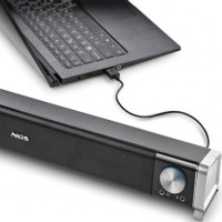 Barra de Sonido con Bluetooth NGS Subway/ 40W/ 2.0/ Negra