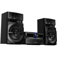 Microcadena con bluetooth Panasonic SC-UX100E-K/ 300W/ Negro