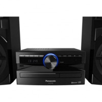 Microcadena con bluetooth Panasonic SC-UX100E-K/ 300W/ Negro