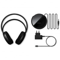 Auriculares Inalámbricos Philips SHC5200M2/ Jack 3.5/ Negros