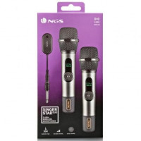 NGS Micrófonos inalámbricos Vocales Pack 2