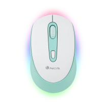 Rato Wireless NGS - Led Branco