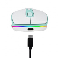 Rato Wireless NGS - Led Branco