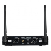 Micrófono Inalámbrico Doble Mano y Petaca UHF Fonestar SONAIR-2MP/ Incluye Receptor