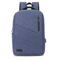 Mochila Subblim City Backpack para Portátil  até 15.6 Puerto USB Azul