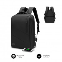 Mochila Subblim City Backpack para Portátil  até 15.6 Puerto USB