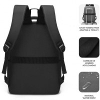 Mochila Subblim City Backpack para Portátil  até 15.6 Puerto USB